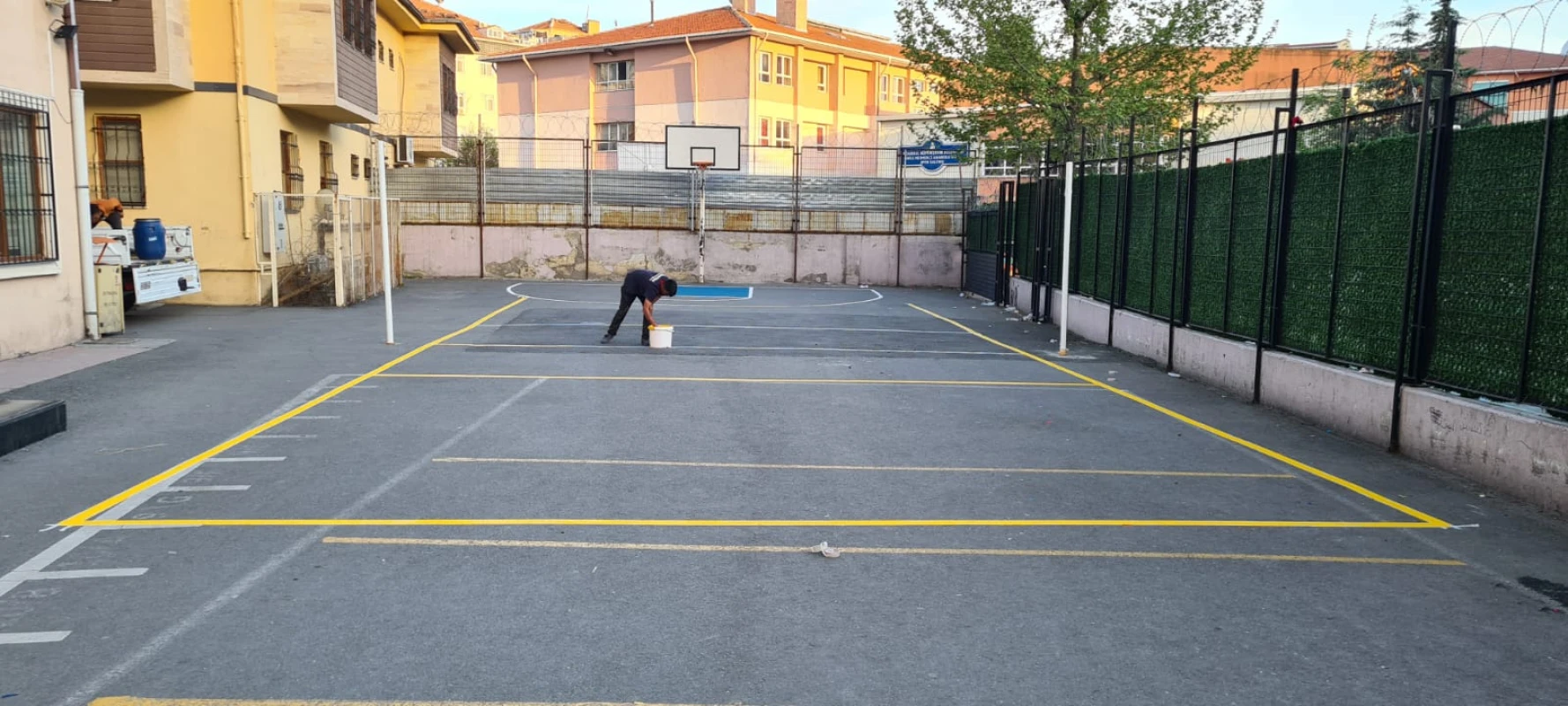 Okul Spor Alanları ve Spor Alanı Yenilemeleri