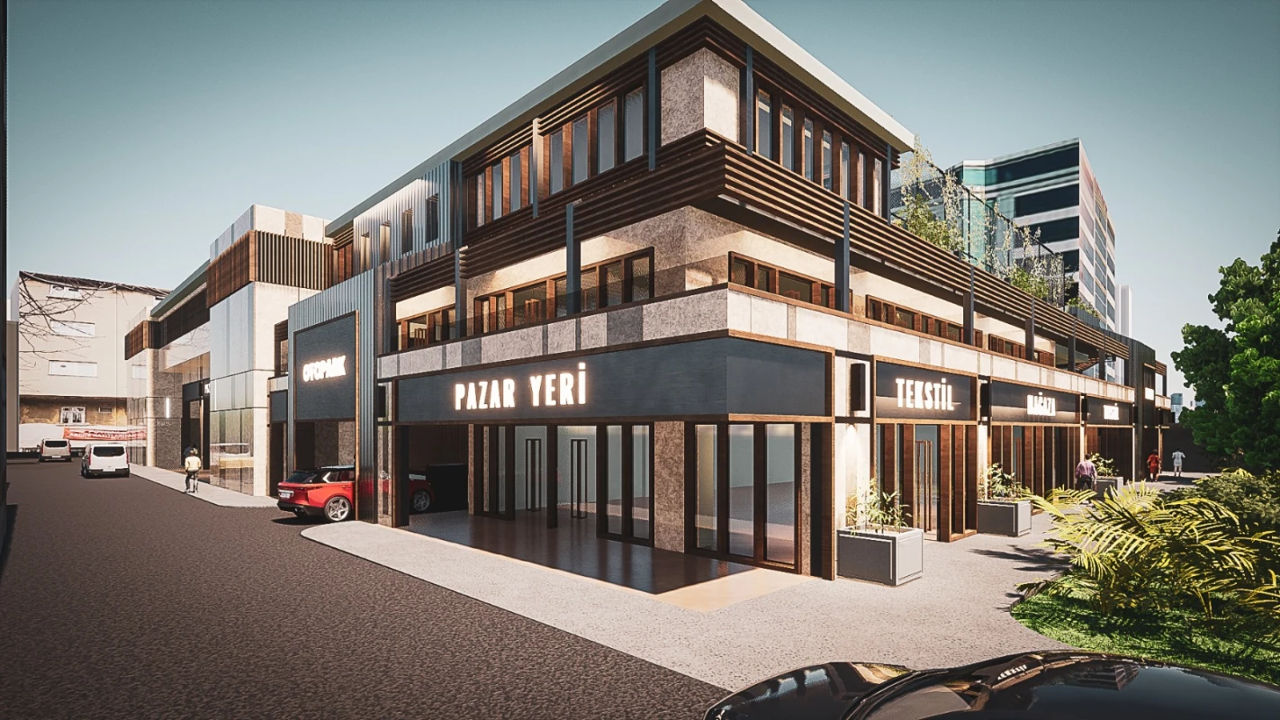 Beştelsiz Kapalı Pazar Alanı, Otopark ve Spor Tesisi